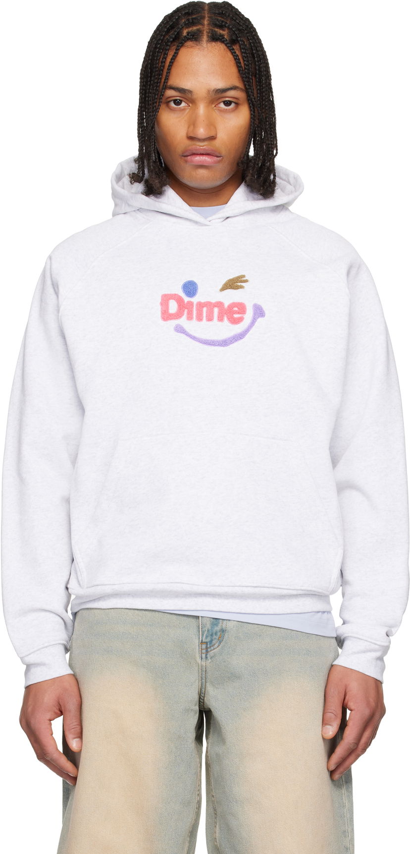 Mikina Dime Winky Hoodie Šedá | DIMEHO2557ASH
