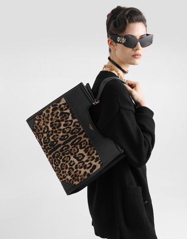 Tote bag Dolce & Gabbana Dolce & Gabbana Sicily Large Embroidered Shopping Bag Čierna | BB7727B6I3789738, 1