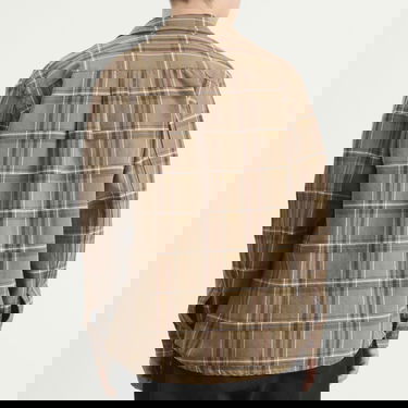 Košeľa NORSE PROJECTS Hjalmer Heavy Twill Check Overshirt Béžová | N40-0844-9023, 3