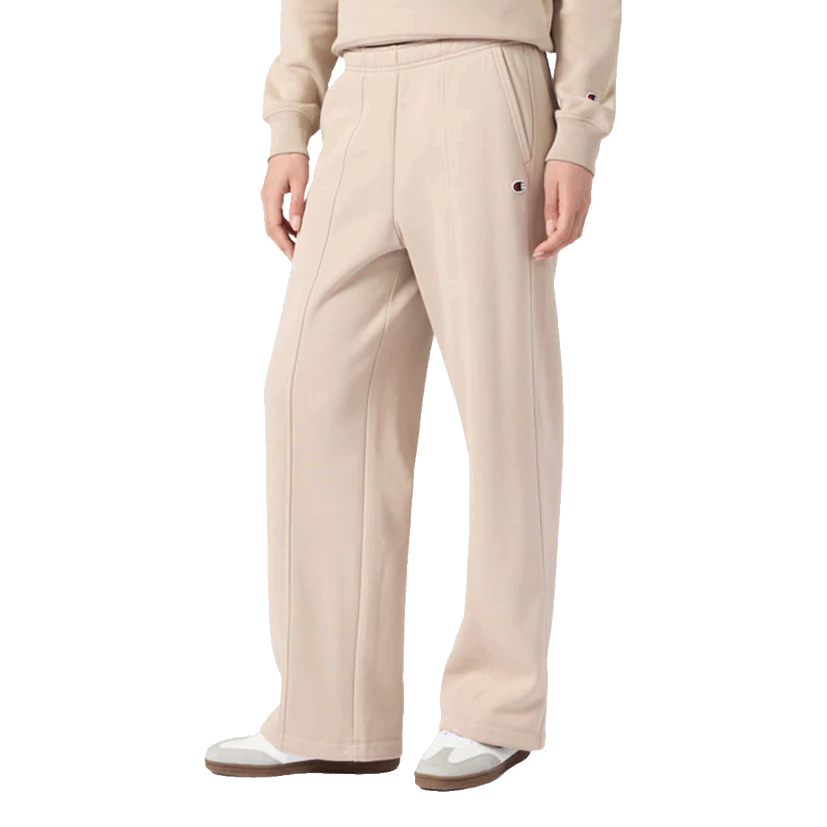 Tepláky Champion Classic Wide-Leg Sweatpants Béžová | 118039-MS099, 0