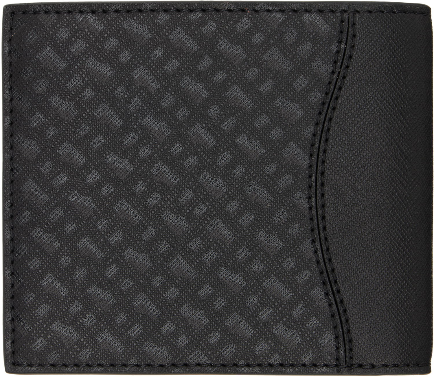 Peňaženka BOSS BOSS Saffiano Leather Wallet Čierna | 50542379, 1
