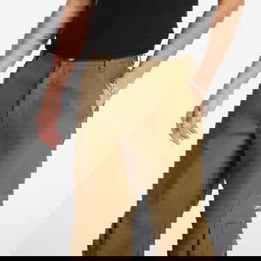 Cargo nohavice Off-White Bookish Cot Round Pocket Cargo Pants Hnedá | OMCF04DF25FAB0015801, 1