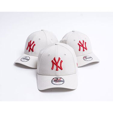 Šiltovka New Era 9FORTY MLB League Essential New York Yankees - Stone / Red Biela | 60240312, 2