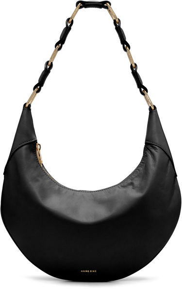 Kabelka Anine Bing Anine Bing Kate Hobo Bag Čierna | A-13-10695-BLK1, 0