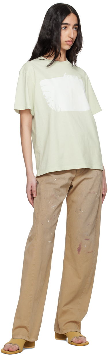 Tričko Maison Margiela MM6 Maison Margiela Heavy Cotton Jersey T-Shirt Zelené | S62GD0204 M20108, 3