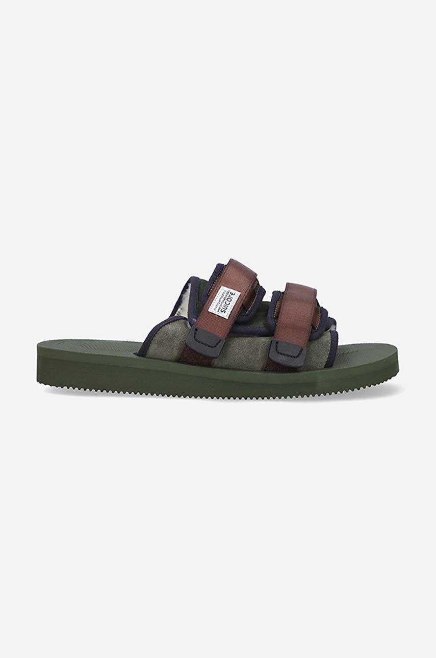 Tenisky a topánky SUICOKE Rubber Sole MOTO-MAB Slippers Zelené | MOTO.MAB, 0