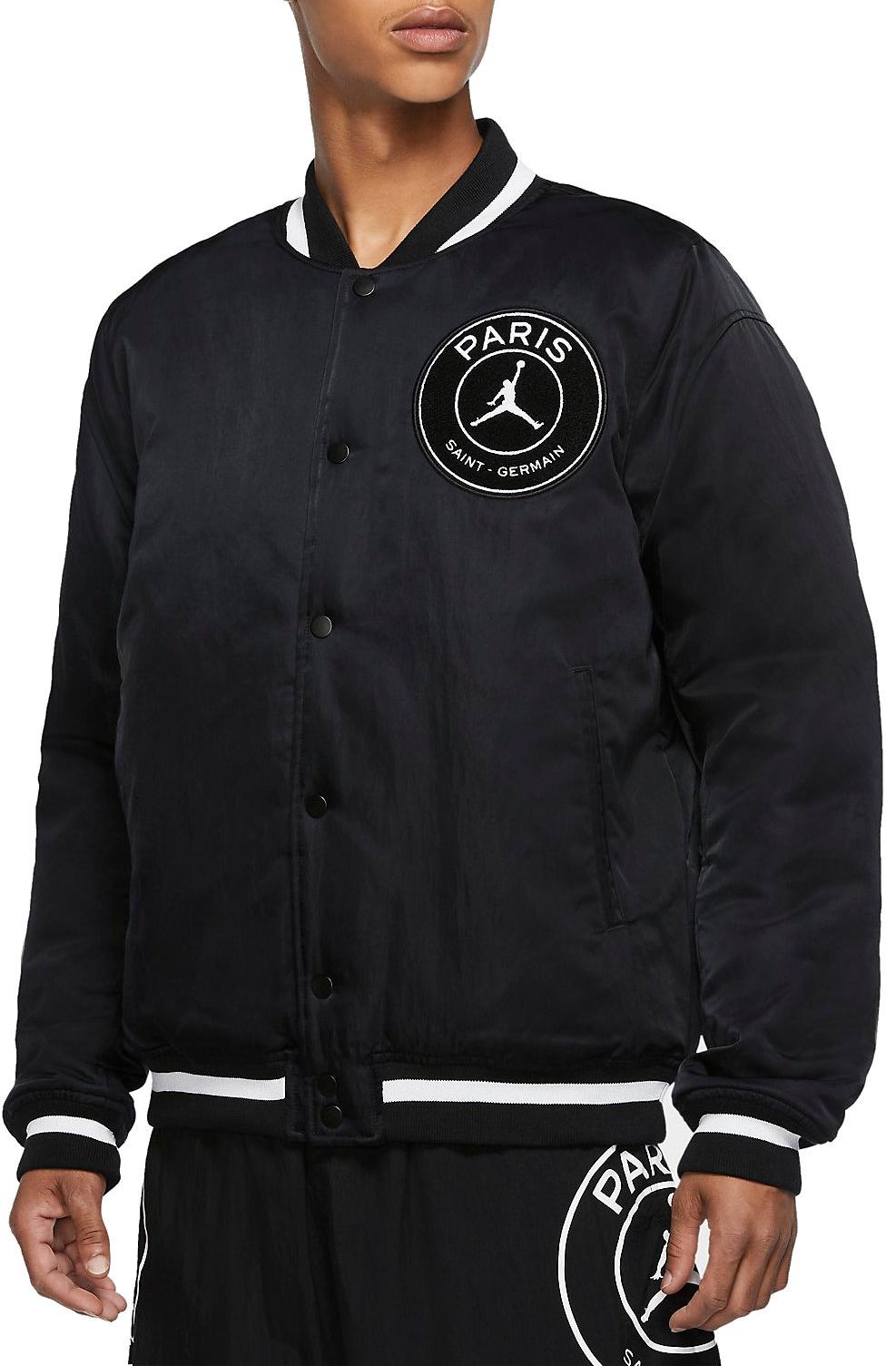 Bomber bunda Jordan MJ Paris Saint-Germain Varsity Jacket Čierna | ck9665-010, 0