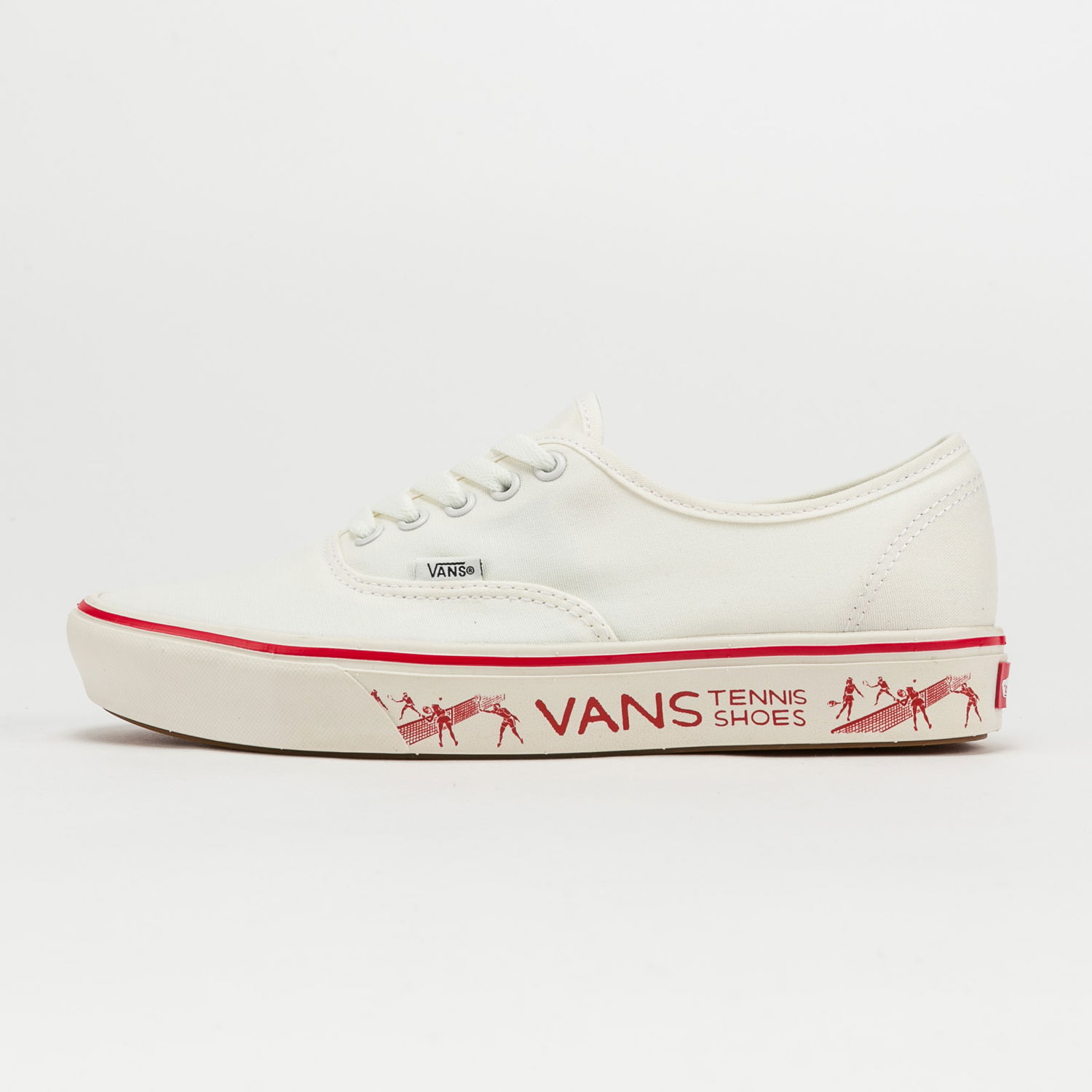 Tenisky a topánky Vans Comfycush Authentic (Penn) Biela | VN0A3WM748C1, 0