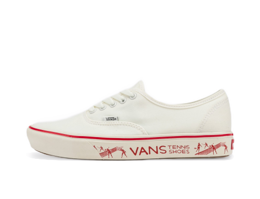 Tenisky a topánky Vans Comfycush Authentic (Penn) Biela | VN0A3WM748C1