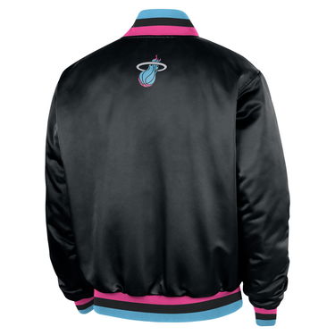 Bomber bunda Nike NBA Miami Heat City Edition Premium Satin Bomber Jacket Rôznofarebný | HQ5767-010, 2