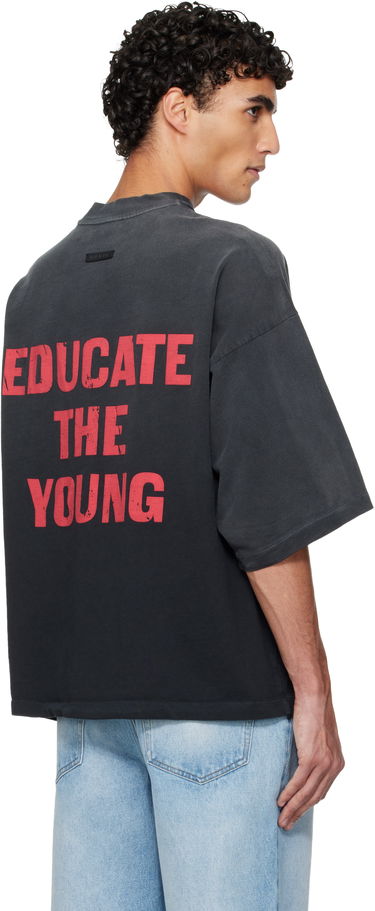 Tričko Fear of God Fear of God Relaxed FU Educate T-shirt Čierna | FG25FW10-10304HWJ-001, 2