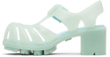 Starostlivosť o obuv Bottega Veneta Bottega Veneta Gertie Fisherman Heeled Sandals Zelené | 827620 V2AS0, 2