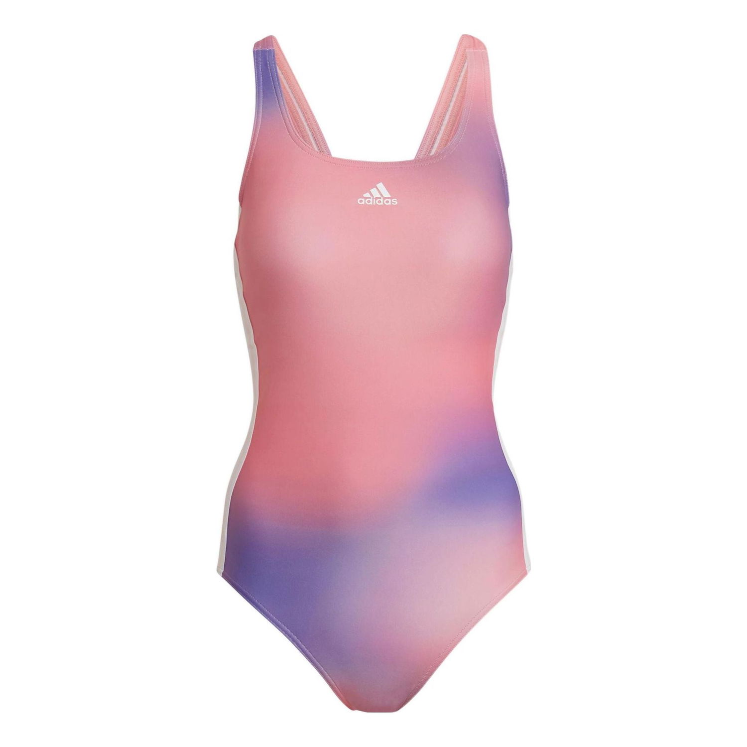 Plavky adidas Originals Melbourne Padded 3-Stripes Swimsuit Ružová | H54152, 0