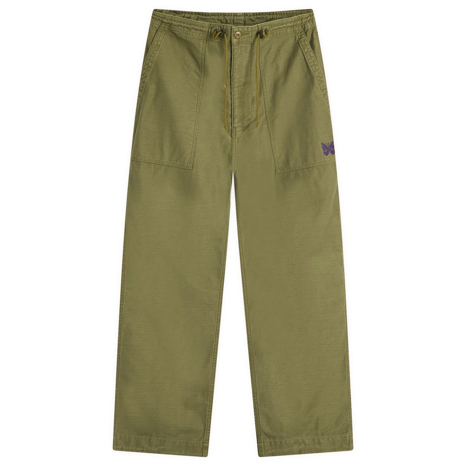 Cargo nohavice Needles Needles Fatigue Pants, Size Large Zelené | QV147-A, 0
