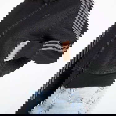 Bunda adidas Performance Denim Firebird Track Jacket Čierna | KD2898, 2