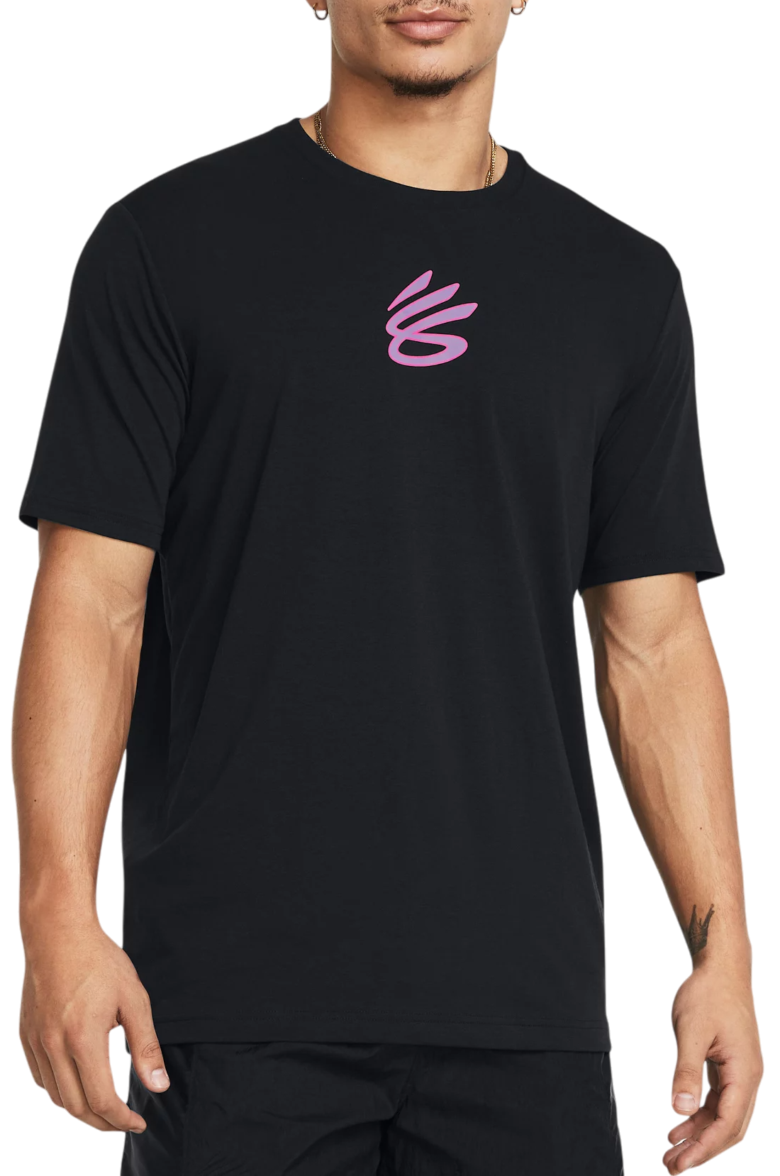 Tričko Under Armour Curry Girl Dad T-Shirt Čierna | 1383383-001, 0