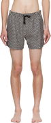 Balmain Monogram Swim Shorts