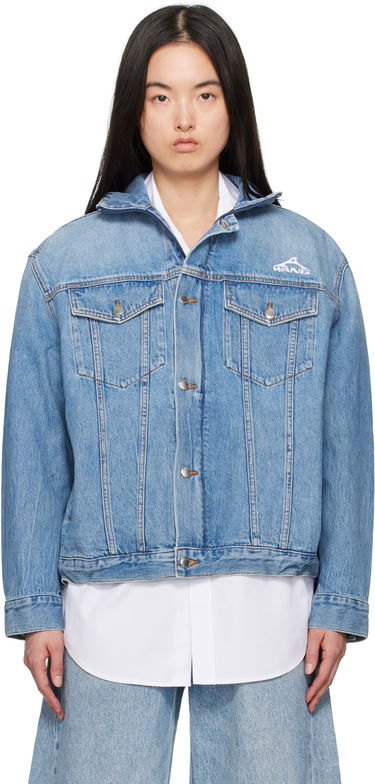 Bunda Alexander Wang Alexander Wang Regen Lightweight Denim Jacket Modrá | 4DC2252662, 0