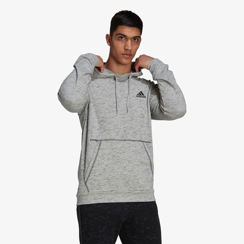 Mikina adidas Originals Melange Hoodie Šedá | GK8973