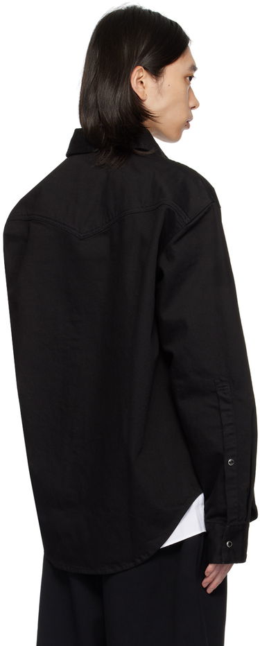 Košeľa VETEMENTS VTMNTS Oversized Denim Shirt Čierna | VL22SH600B, 2