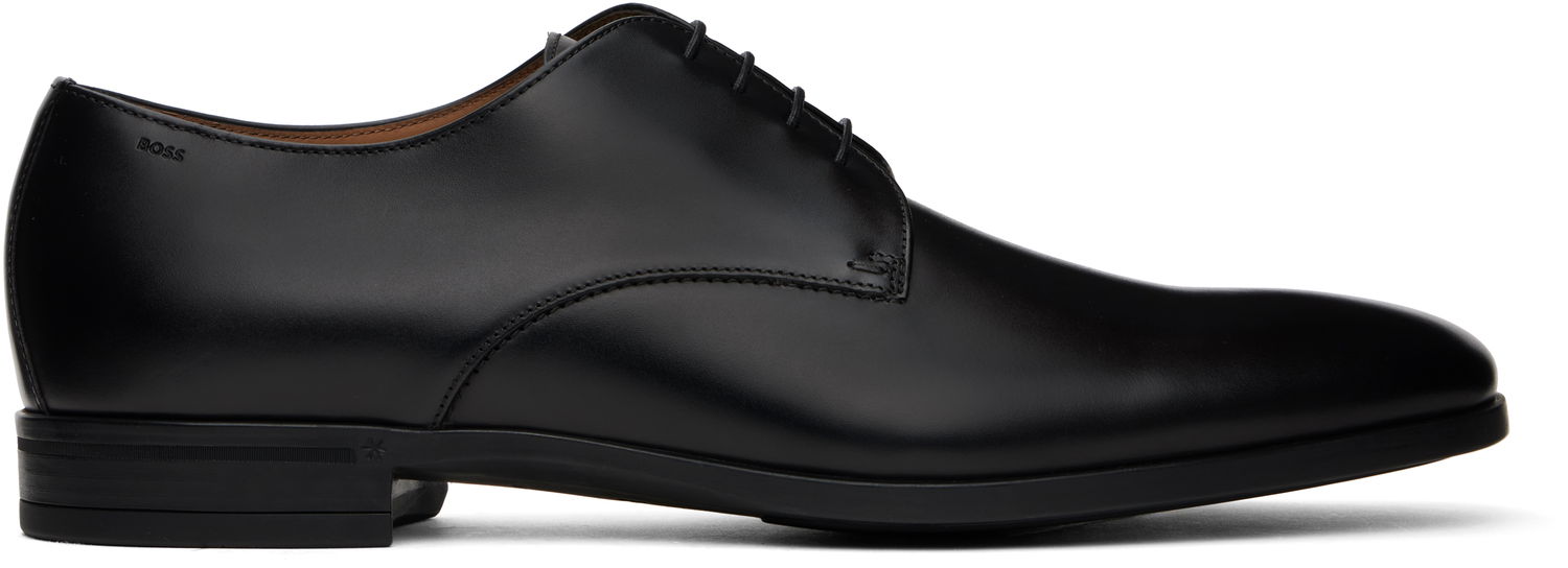 Tenisky a topánky BOSS Leather Derbys Čierna | 50499842, 0