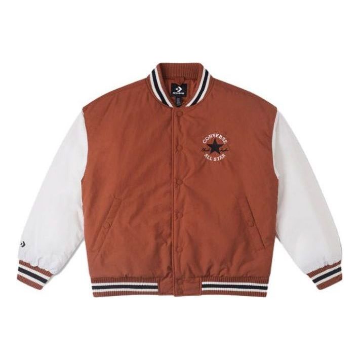 Bomber bunda Converse Padded Baseball Jacket Červená | 10025261-A02