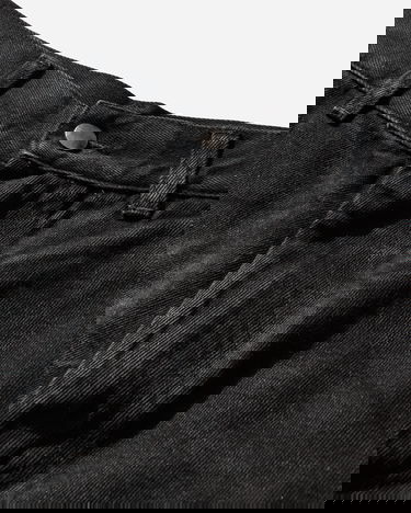 Nohavice OAMC Cortes Distressed Relaxed Fit Paint Splatter Trousers Čierna | OAF5MT13AP-TE714 999, 4