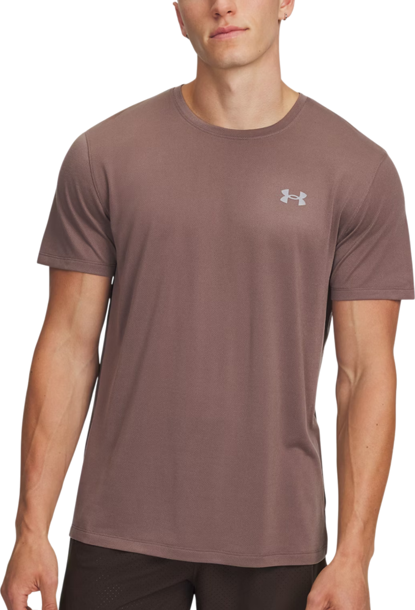 Tričko Under Armour Trail Run Short Sleeve T-Shirt Hnedá | 1389807-256