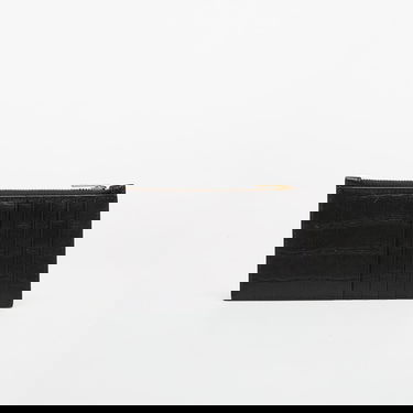 Peňaženka CALVIN KLEIN Croc 6 Cc Cardcase Black Čierna | LV04F1094G UB1, 2