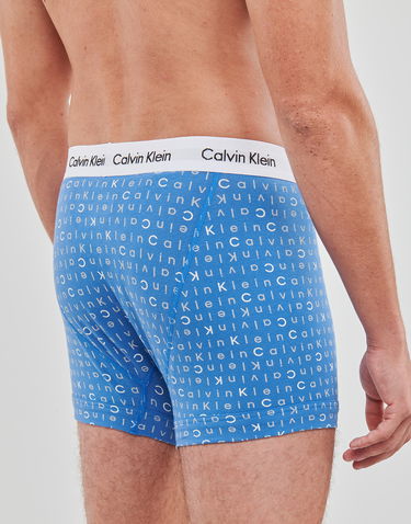 Boxerky CALVIN KLEIN Boxers  3-pack Modrá | 0000U2662G-H4Y, 3