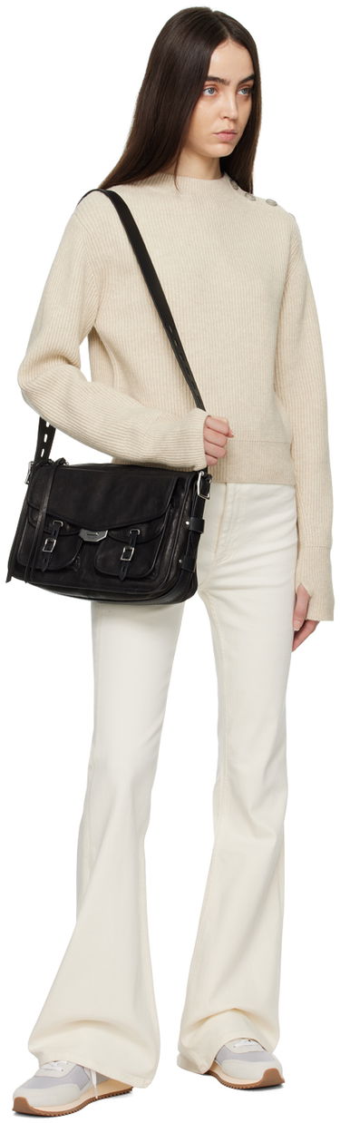 Sveter rag & bone Nancy Ribbed Knit Sweater Béžová | WAS22HS024TL24, 3