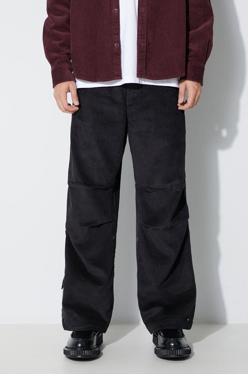 Cargo nohavice Maharishi Original Snopants Loose Cargo Pants Čierna | 4610.BLACK, 0