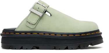 Tenisky a topánky Dr. Martens Zebzag Suede Slingback Platform Slip-On Loafers Zelené | 31937300, 0