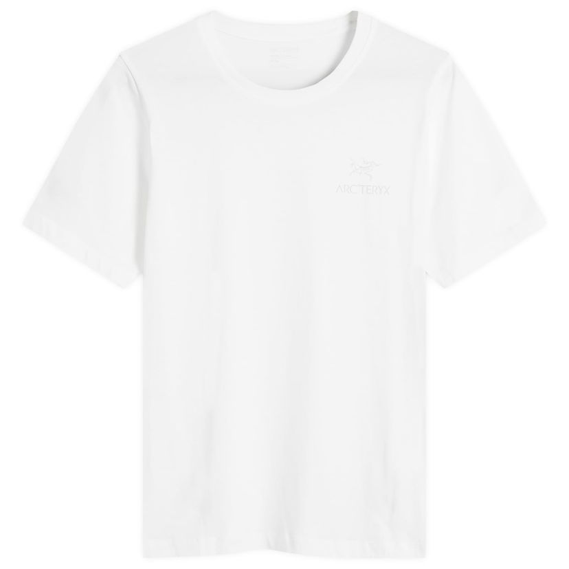 Tričko Arcteryx Women's Emblem Short Sleeve T-Shirt, Size Large Biela | X000009502-017552