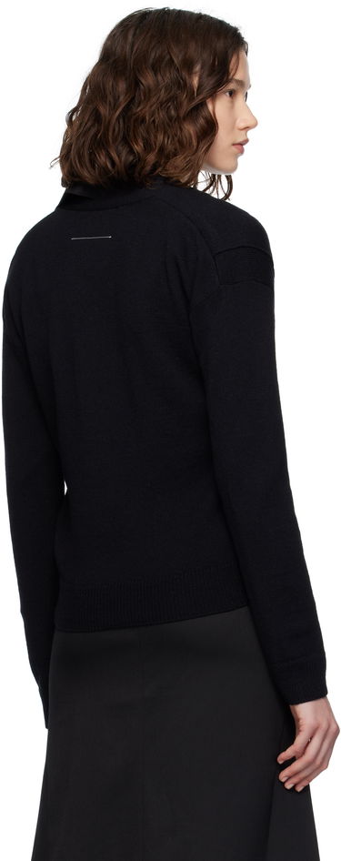 Sveter Maison Margiela MM6 Maison Margiela Wool Knit Cardigan Čierna | S52HP0032 M13139, 2