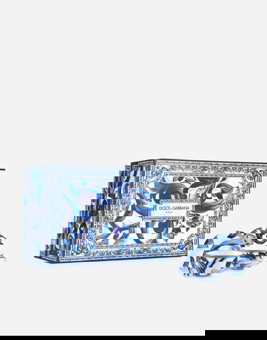 Home decor Dolce & Gabbana Dolce & Gabbana Gift Box With 2 Porcelain Teacups With Saucers Modrá | TC0S20TCM09UB100, 0