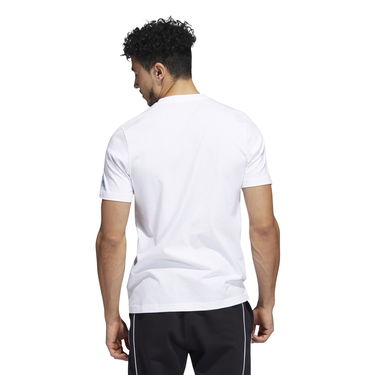 Tričko adidas Performance Graphic Print Sports T-Shirt Biela | HC6894, 1