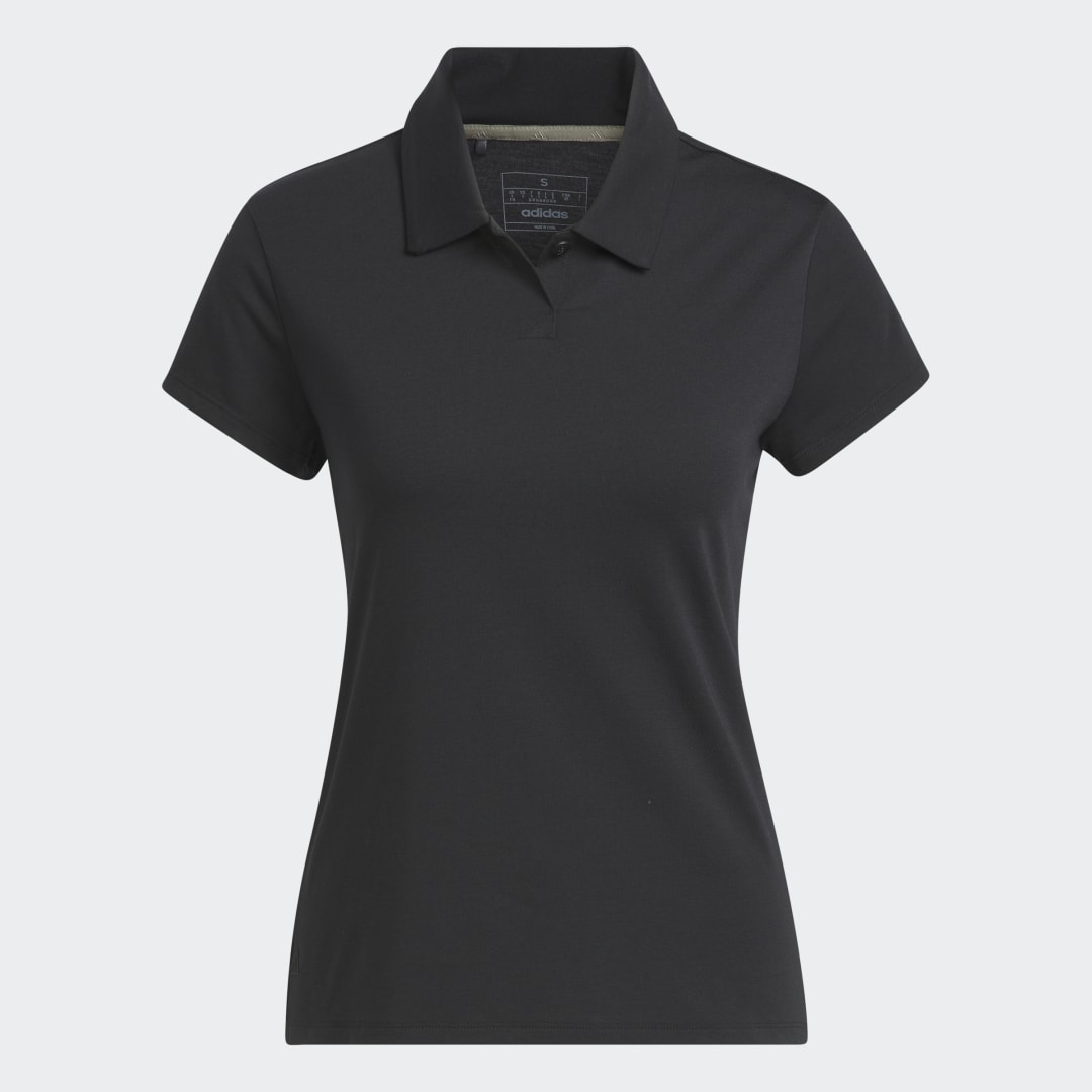 Polo tričko adidas Performance Go-To Heathered Polo Shirt Čierna | IA3498, 0