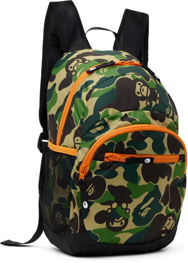 Batoh BAPE A Bathing Ape ABC Camo Milo Backpack Zelené | 002BAK803001K, 1