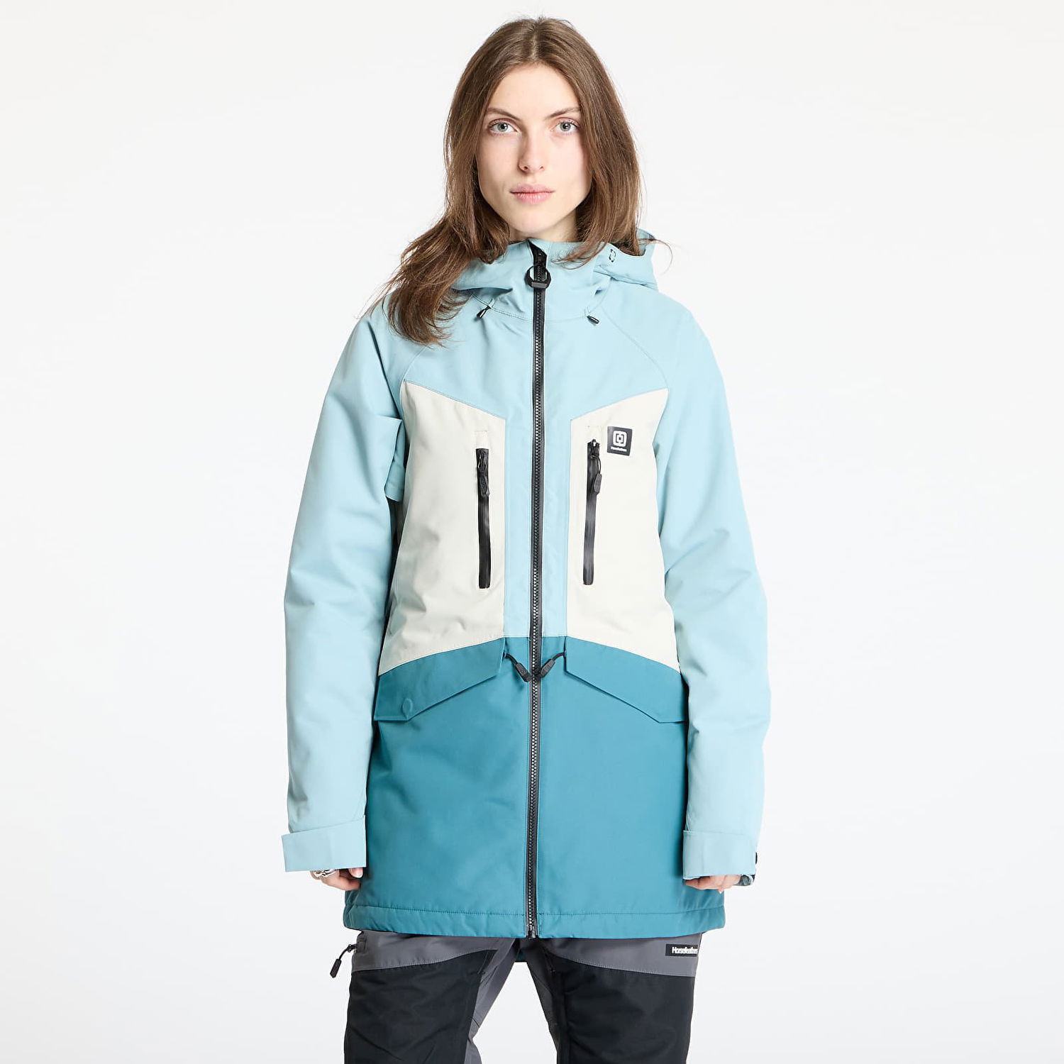 Parka Horsefeathers Women's Larra II Ski Jacket Modrá | OW210I, 0