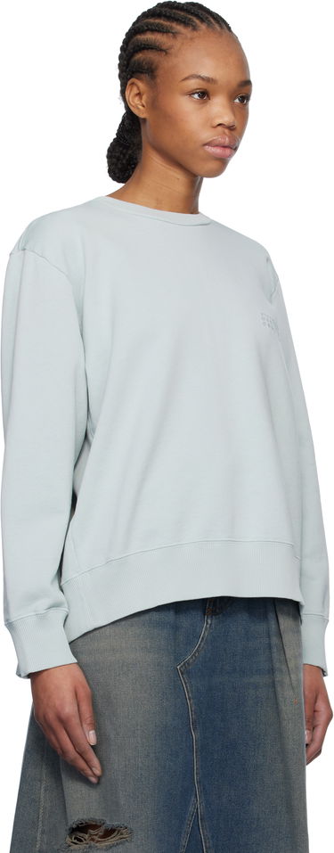 Sveter Maison Margiela MM6 Maison Margiela Spliced Logo Sweatshirt Čierna | S52GU0240 M25012, 4