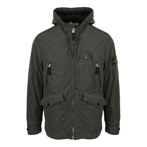 Vetrovka Stone Island David Light-TC Micropile Jacket Zelené | 731540931-V0059, 0