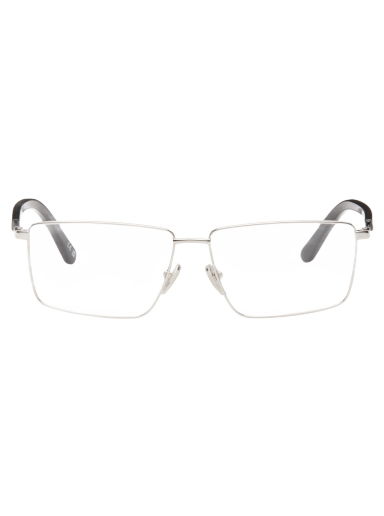 Slnečné okuliare Balenciaga Rectangular Glasses "Silver" Metalická | BB0247O-001