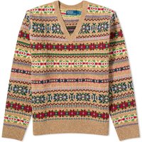 Sveter Polo by Ralph Lauren Fair Isle Knit Oranžová | 710917164001, 1