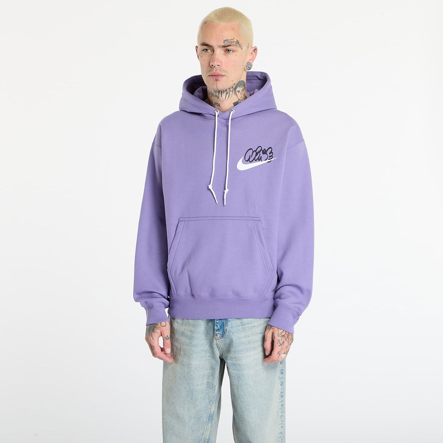 Mikina Nike Solo Swoosh Fleece Hoodie Fialová | IH4293-527, 0