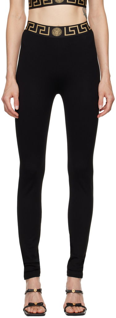 Legíny Versace Versace Greca Border Leggings Čierna | 1016403_1A11143_1B000, 0