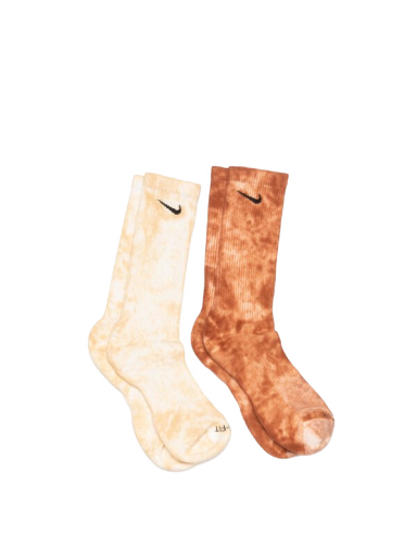 Ponožky Nike Everyday Plus Cushioned Tie-Dye Crew 2 Pairs Rôznofarebný | DM3407-908