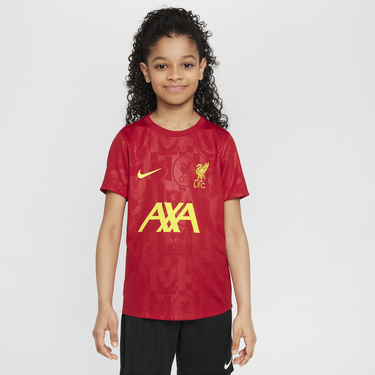 Tričko Nike Liverpool FC Academy Pro Dri-FIT Pre-Match Short Sleeve Football T-Shirt Červená | FQ0013-688, 1