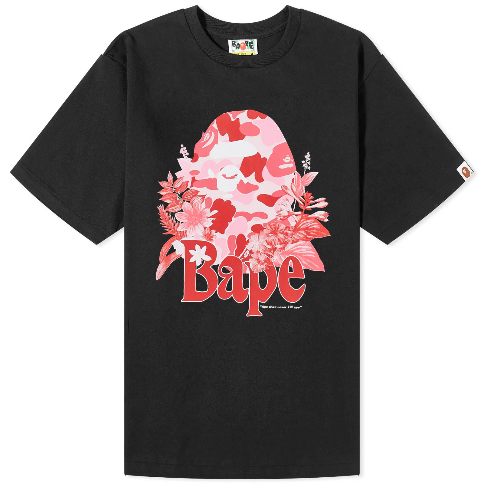 A Bathing Ape Flora Ape Head T-Shirt