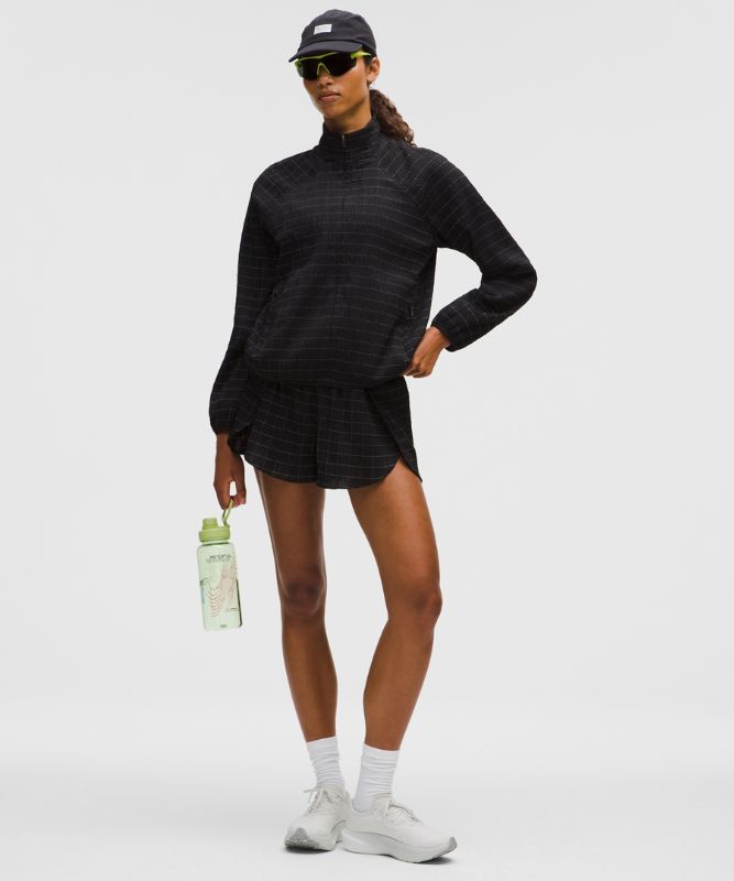 Bunda lululemon Adapted State Textured Jacket Reflective Grid, Size L Čierna | prod20001863, 1